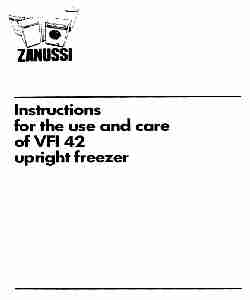 Zanussi Freezer VFi 42-page_pdf
